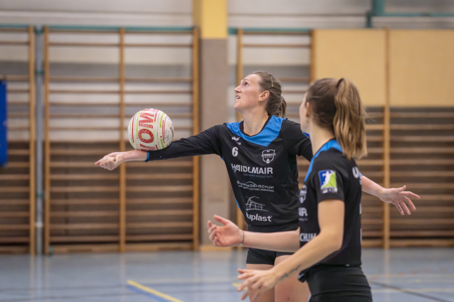 Katharina Lackinger am Zuspiel